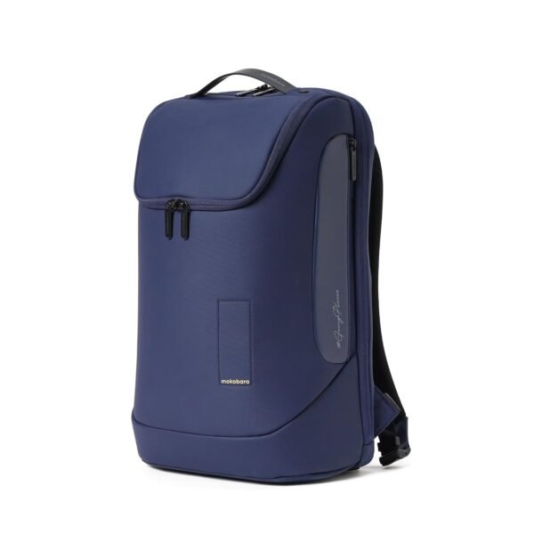 MOKOBARA The Transit Backpack for Daily Use | Premium Polyester Laptop Bag | Fits 16 Inch Laptop | 30L Water Resistant Travel & Office Commute Daypack | Private Island | Blue