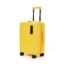 MOKOBARA Transit Cabin Luggage Trolley Bag-54cm(40L),Lightweight Polycarbonate Hardshell,360° 8 Silent Wheels,One-Push TSA Lock,Premium Zippers,Carry On Trolley for 3-5 Day Travel,Yellow(Summer)