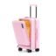 MOKOBARA Transit Cabin Pro Luggage Trolley Bag-56cm(40L),Lightweight Polycarbonate Hardshell,Front Tech Compartment Fits 15.6" Laptop,TSA Lock,8 Silent Wheels,for 3-5 Days Trip,Pink(Excuse Me)