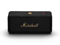 Marshall Emberton II 20 W Wireless Bluetooth Portable Outdoor Speaker (Black & Brass)