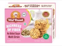 MidBreak No Added Sugar Multigrain Cookies - 300gm (Pack Of 1) | Handmade Multigrain Biscuits | Eggless & Diabetic-Friendly Cookies | Healthy Low-Fat Tea Snack