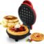 Mini Waffle Maker Machine 3 In 1 Waffle Iron Home Appliances Kitchen Easy To Clean, 4 Inch, Perfect For Breakfast,Dessert, Sandwich, Pan Cakes, Other Snacks|Assorted - 350 Watts (Mini Waffle Maker)