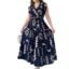 Modestouze Attires Dress for Women Western Maxi Style, Indo Western Dresses, One Piece Long Gown, A Line Flared Pattern, Ethnic Look Outfit for Women