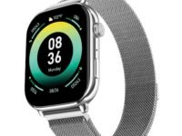 Noise ColorFit Pulse 4 Max Smartwatch - Silver Link