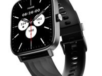 Noise Newly Launched Quad Call 1.81" Display, Bluetooth Calling Smart Watch, AI Voice Assistance, 160+Hrs Battery Life, Metallic Build, in-Built Games, 100 Sports Modes, 100+ Watch Faces (Jet Black)