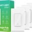 OHMAX Smart Switch, Single Pole (Not 3-Way) 2.4Ghz WiFi Smart Light Switch for Lights Compatible with Alexa and Google Home, Neutral Wire Required, Remote and Voice Control, UL Certified (4 Pack)