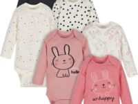 Onesies Brand Baby Boys & Girls 6-Pack Long Sleeve Bodysuits