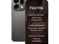 Oppo Find X9s 5G (Midnight Grey, 12GB, 256GB) | Hasselblad 50MP Triple Camera | 120× Super Zoom | MediaTek Dimensity 9500s | 7025mAh 80W SUPERVOOC | ColorOS 16