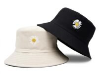 PALAY Women Bucket Hat Foldable Cotton Sun Beach Hat Fisherman Hat Casual Outdoor Cap Lovely Bomber Hats for Women Men Boy Girl, Multi-Colour, Free Size