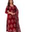 PARTHVI Women's Pure Cotton Printed Straight Kurta Set with Palazzo Pants & Dupatta- Ethnic Wear, Green