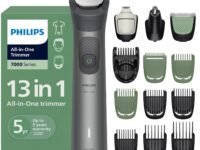 Philips India's No.1 Men's Trimmer* | Ultimate Precision | BeardSense Technology- Scans 125x/sec, adapts to density | All-in-One Full body Grooming Kit | 120min runtime | IPX7 | 5yr warranty* | MG7922