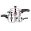 Pigeon By Stovekraft Special Stainless Steel Pressure Cooker with Outer Lid Induction and Gas Stove Compatible 2, 3, 5 Litre Capacity for Healthy Cooking(Special comb pack -IB)