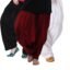 Pistaa's Women's Loose High Rise Combo of 3 Solid Cotton Mix Best Indian Ethnic Comfortable Readymade Punjabi Semi Patiala Salwar