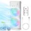 Portable Personal Air Cooler with Water Tank & Adjustable 3-Speed Fan, USB Powered Compact Desk Cooling Device for Home, Office, Bedroom & Travel Use