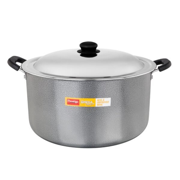 Prestige Omega Select Plus Non-Stick PFOA Free Biryani Pot with Stainless Steel Lid, 34 cm (16 Litre)