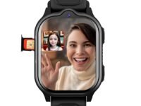 PunnkFunnk TrackNova 4G/5G Kids Smart Watch | HD Video Call | Live GPS Tracking | App Control | Safe Zone & SOS | Games | Family Chat | 800mAh Long Battery | FaceLock | Safety Watch for Kids - (Black)