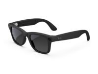 Ray-Ban Meta (Gen 2), Wayfarer Large, Matte Black | Smart AI Glasses for Men, Women. 2x Battery Life, 3K Ultra HD Resolution, 12 MP Ultra-Wide Camera, Audio, Video. Polarized Gradient Graphite Lenses.