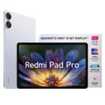 Redmi Pad Pro| Snapdragon 7s Gen 2| 30.7cm(12.1) Tablet| 33+ Days Standby|10000mAh| HyperOS| 120Hz|6GB, 128GB| Quad Speakers|Wi-Fi 6| Mist Blue