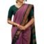 SGF11 Women's Kanjivaram Soft Cotton Linen Silk Saree With Blouse Piece