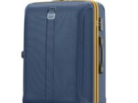 Safari Thorium Neo 8 Wheels 77 Cm Large Check-in Trolley Bag Hard Case Polycarbonate 360 Degree Wheeling System Luggage, Trolley Bags for Travel, Suitcase for Travel, Graphite Blue, Graphite Blue,