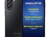 Samsung Galaxy A17 5G (Black, 6GB RAM, 128GB Storage) | 50 MP No Shake Camera | Gemini Live | Circle to Search | Super AMOLED | Corning Gorilla Glass Victus | 7.5mm Sleek | AI