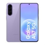 Samsung Galaxy A57 5G (Awesome Lilac, 12GB RAM, 256GB Storage), Agentic AI, Triple Camera with Nightography Video, 2 Days Battery Life, 6 Gen OS Upgrades, IP68, 6.9mm Sleek, with No Cost EMI