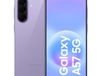 Samsung Galaxy A57 5G (Awesome Lilac, 12GB RAM, 256GB Storage), Agentic AI, Triple Camera with Nightography Video, 2 Days Battery Life, 6 Gen OS Upgrades, IP68, 6.9mm Sleek, with No Cost EMI