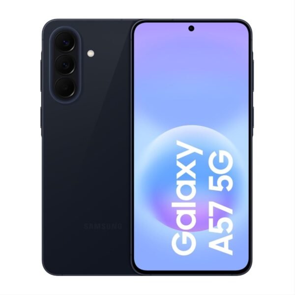 Samsung Galaxy A57 5G (Awesome Navy, 8GB RAM, 256GB Storage), Agentic AI, Triple Camera with Nightography Video, 2 Days Battery Life, 6 Gen OS Upgrades, IP68, 6.9mm Sleek, with No Cost EMI