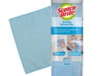 Scotch-Brite Microfiber Bathroom Wipe (Blue), Set of 1