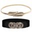 Shining Diva Fashion 2pcs Combo Waist Belts for Women and Girls | Stylish Belts for Dresses Jeans Saree | Celebrity Inspired Fashion Accessories