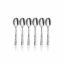 Shri & Sam Stainless Steel GSW Dotted Coffee Spoon, 6 Pieces