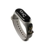 Silicone Digital Led Band for Kids, Boys & Girls, Smart Watch, Waterproof Stylish and Fashionable (Age 2 to 12 Years) Dial-Black, Kids wach for Birthday Gift