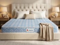 Sleepwell Dual Mattress | King Size 75x70x8 Inch | One Side Soft One Side Firm | Orthopedic Support | Resitec Foam with VPF | Knitted Fabric | Neem Fresche Anti-Microbial | 10 Yr Warranty