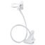 Sounce Flexible and Foldable Mobile Tabletop Stand with 360° Adjustable Rotation, Sturdy Metal Built Phone Holder for Video Calls, Home Office, Bedroom Use, Compatible with All Smartphones – White