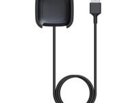 Sounce USB Charging Cable for Fitbit Versa 2 Smart Watch Charger Cord for Fitbit Versa 2 Smart Watch (Not for Versa/Versa Lite), Smartwatch - Black