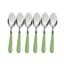 Stainless Steel Dinner Spoons - 6 Pcs - Multicolor (‎SR-47)