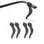 Storescent Eyeglasses Ear Grip- Soft Comfortable Anti-slip Holder - Silicone Ear Hook, Eyeglass Temple Tips Sleeve Retainer for Sunglasses