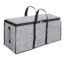 Storite Jumbo Super-Size 81 L Canvas Moisture Proof Heavy Duty Storage Bag | for Toys/Stationery/Blankets/Clothes/Moving Bags MultiPurpose With Strong Reinforced Handles Rectangular (Grey,87x26x36 cm)