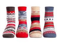 Supersox Winter Thermal Regular Length Socks for Women For a Warmth & Cozy Feel (Pack Of 4)