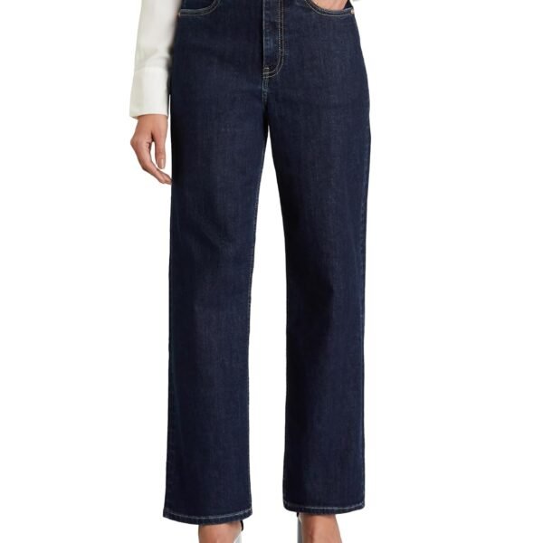 Symbol Premium Women's Straight Fit Jeans | High Rise | Full Length | 5-Pocket (Available in Plus Sizes)