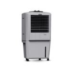 Symphony HI FLO Air Cooler For Home with Aspen Pads, Powerful Fan, Cool Flow Dispenser and Free Trolley (27L, Grey)