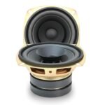 TOYOTONE 3" Inch Full-Range Speaker | Dual Cone | 20W Nominal | 40W Max | 4-Ohms | Copper Coil | 53mm Dual Magnet | High Sensitivity | Ideal for Home & Car Audio (Pack of 2)