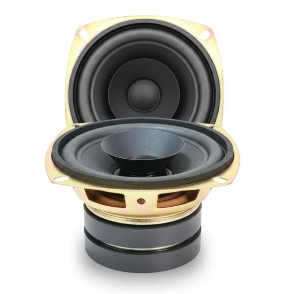 TOYOTONE 3" Inch Full-Range Speaker | Dual Cone | 20W Nominal | 40W Max | 4-Ohms | Copper Coil | 53mm Dual Magnet | High Sensitivity | Ideal for Home & Car Audio (Pack of 2)