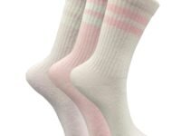TRAZO Women's Calf Length Designer Knitted Multicolor, Multi-Purpose Socks | Socks for Women