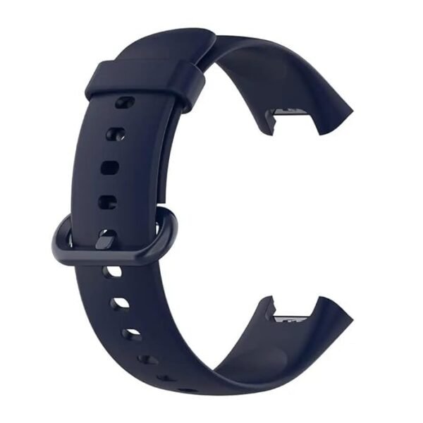 TechMount Soft Silicone Classic Strap With Secure Buckle Lock for Redmi Watch 2 Lite/Redmi GPS Smart Watch Only, Comfort and Flexible Fitness Smart Watch Strap