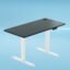 The Sleep Company - AeroPlus Electric Height Adjustable Desk | Ergonomic Work from Home Table | 4 Memory Presets | 2 Years Warranty | 1200 x 600 Thick Top | Free Installation | Black & White