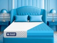 The Sleep Company SmartGRID Ortho Mattress | Japanese Patented Technology | AIHA Certified | Medium Firm Orthopedic Mattress for Back Pain Relief | 10 Years Warranty | King Size Bed Mattress 78x72x5