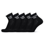The Sock Street | Ankle Socks for Men Combo Pack | Low Cut Breathable Cotton | Odour-Free & Anti-Bacterial | Gym, Running & Office Wear | UK Size 6-11 | Multicolor