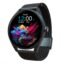 Titan Crest 1.43” AMOLED Smart Watch with BT Calling, AI Morning Briefs, Functional Crown, Health Tracking, Aluminium Body, 100+ Sports Modes, Smartwatch for Men and Women - Black Mesh Strap