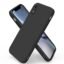Tobfit Silicone Phone Case Compatible with iPhone XR, Full-Body Protective Smart Phone Back Cover for Women Men, Durable Anti-Scratch Shockproof Phone Cover for iPhone XR Case 6.1 Inch (Black)